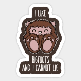 Bigfoots Sticker